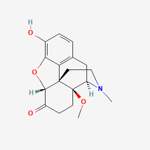 molecular formula C18H21NO4 B1253044 14-O-methyloxymorphone 