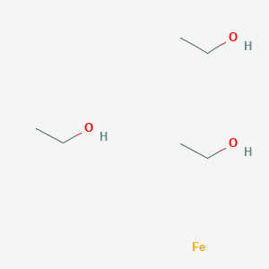 molecular formula C6H18FeO3 B12530448 Ethanol--iron (3/1) CAS No. 661461-15-0