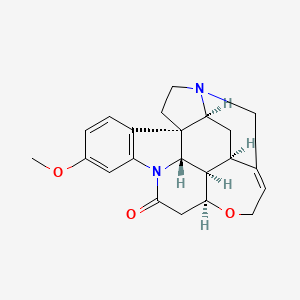 molecular formula C22H24N2O3 B1253051 alpha-COLUBRINE CAS No. 509-44-4