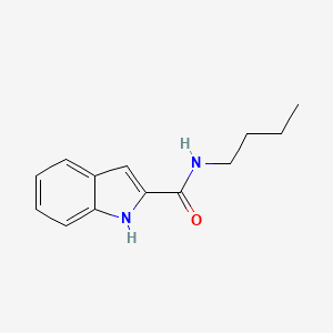 molecular formula C13H16N2O B1253058 N-Butyl-1H-indole-2-carboxamide 