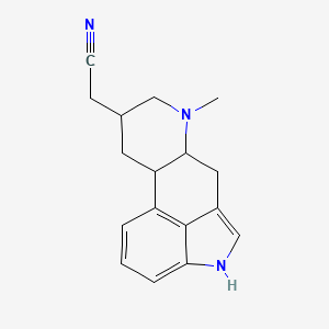 2-(7-methyl-6,6a,8,9,10,10a-hexahydro-4H-indolo[4,3-fg]quinolin-9-yl)acetonitrile
