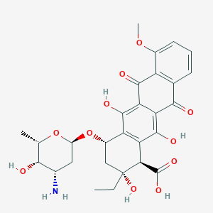 10-Carboxy-13-deoxydaunorubicin
