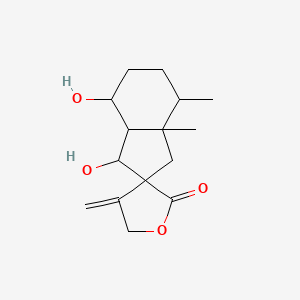 molecular formula C15H22O4 B1253080 Bakkenolide III 
