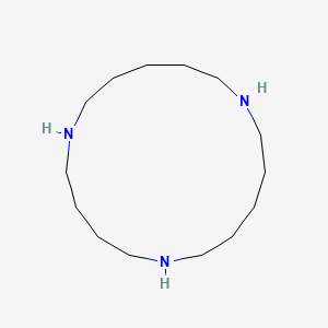 molecular formula C14H31N3 B12530803 1,6,12-Triazacycloheptadecane CAS No. 652130-89-7