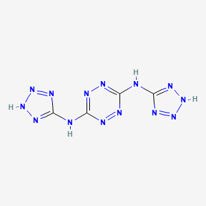 N~3~,N~6~-Bis(2H-tetrazol-5-yl)-1,2,4,5-tetrazine-3,6-diamine