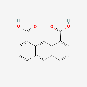 molecular formula C16H10O4 B1253091 Anthracene-1,8-dicarboxylic acid CAS No. 38378-77-7