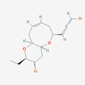 molecular formula C15H20Br2O2 B1253097 Microcladallene 
