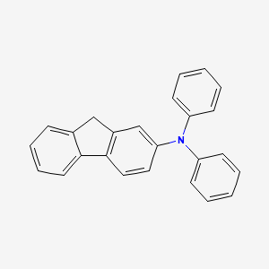 molecular formula C25H19N B12531167 N,N-Diphenyl-9H-fluoren-2-amine CAS No. 870133-75-8