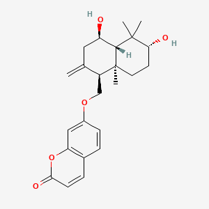 molecular formula C24H30O5 B1253124 Assafoetidnol A CAS No. 403642-10-4