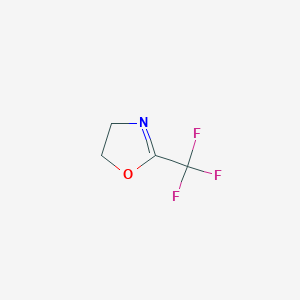 molecular formula C4H4F3NO B1253138 2-(Trifluoromethyl)-2-oxazoline 