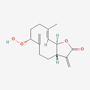 molecular formula C15H20O4 B1253141 Verlotorin 
