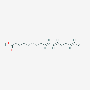 molecular formula C18H30O2 B1253144 9,11,15-Octadecatrienoic acid 
