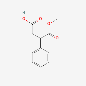 4-Methoxy-4-oxo-3-phenylbutanoic acid