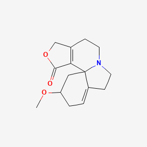 molecular formula C15H19NO3 B1253176 Cocculolidine 