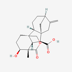 molecular formula C20H26O5 B1253189 Gibberellin A37 