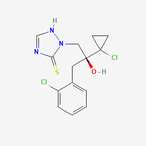 molecular formula C14H15Cl2N3OS B1253194 (S)-prothioconazole 