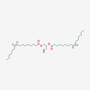 molecular formula C35H64O5 B1253215 1,2-di-[(9Z)-hexadecenoyl]glycerol 