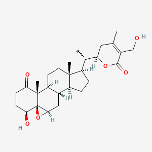 molecular formula C28H40O6 B1253223 Dihydrowithaferin A 