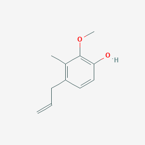 molecular formula C11H14O2 B1253228 3-Methyleugenol CAS No. 186743-24-8