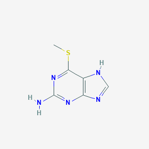 molecular formula C6H7N5S B125323 6-Methylthioguanine CAS No. 1198-47-6