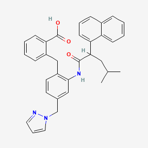 molecular formula C34H33N3O3 B1253231 Ono-AE3-240 