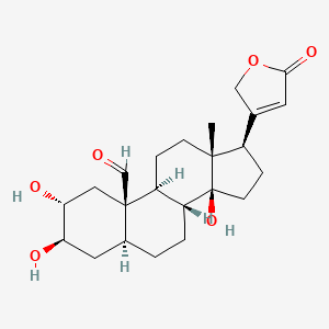 molecular formula C23H32O6 B1253233 Calotropagenin 