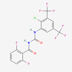 molecular formula C16H7ClF8N2O2 B1253245 Bistrifluron CAS No. 201593-84-2