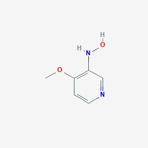 molecular formula C6H8N2O2 B125325 N-(4-methoxypyridin-3-yl)hydroxylamine CAS No. 151068-23-4