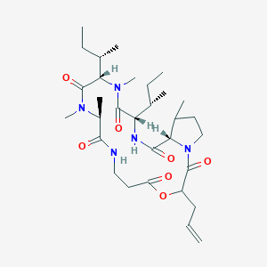 molecular formula C31H51N5O7 B1253256 destruxin A5 