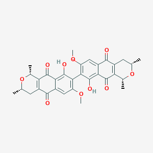 molecular formula C32H30O10 B1253260 Cardinalin 3 