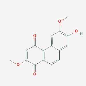 1,4-Phenanthrenedione, 7-hydroxy-2,6-dimethoxy-