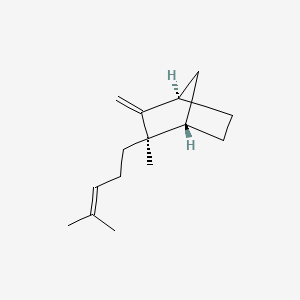 molecular formula C15H24 B1253264 beta-Santalene CAS No. 511-59-1