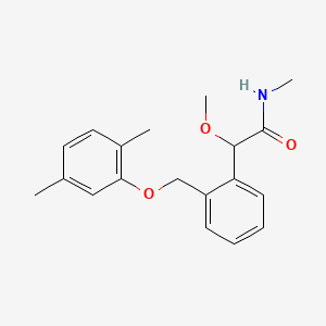 molecular formula C19H23NO3 B1253266 Mandestrobin CAS No. 173662-97-0