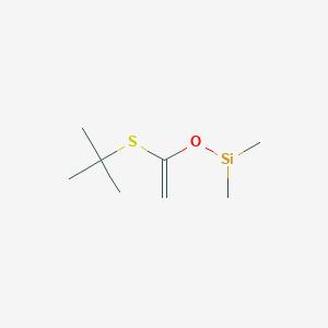 molecular formula C8H17OSSi B12532786 CID 11424071 