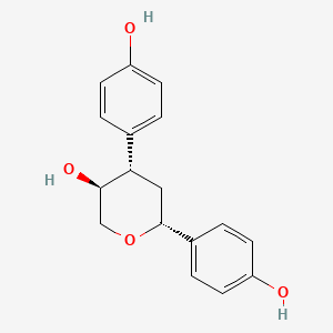 molecular formula C17H18O4 B1253288 Sugiresinol CAS No. 2141-07-3