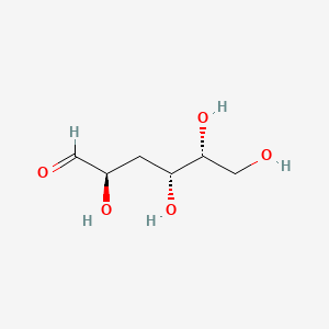 molecular formula C6H12O5 B1253294 3-Deoxy-D-galactose 