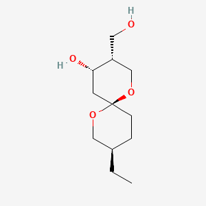 molecular formula C12H22O4 B1253298 Talaromycin A CAS No. 83720-10-9