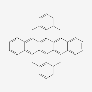 molecular formula C38H30 B12533004 6,13-Bis(2,6-dimethylphenyl)pentacene CAS No. 701295-08-1