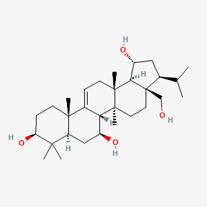 molecular formula C30H50O4 B1253303 rubiarbonol A 