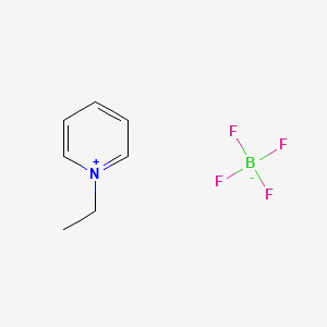 molecular formula C7H10BF4N B1253317 1-Ethylpyridinium tetrafluoroborate CAS No. 350-48-1