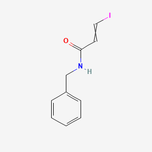 molecular formula C10H10INO B12533224 N-benzyl-3-iodoprop-2-enamide CAS No. 652976-02-8