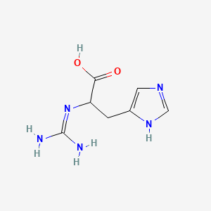 2-(diaminomethylideneamino)-3-(1H-imidazol-5-yl)propanoic acid