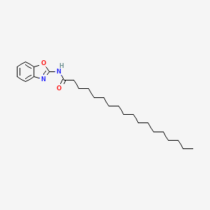 molecular formula C25H40N2O2 B12533283 N-(1,3-Benzoxazol-2-YL)octadecanamide CAS No. 805323-98-2
