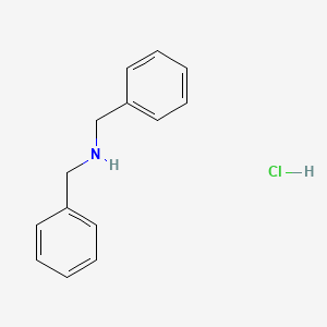 molecular formula C14H16ClN B1253347 Dibenzylamine hydrochloride CAS No. 20455-68-9