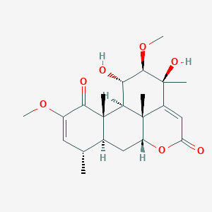 molecular formula C22H30O7 B1253360 Nigakilactone K 