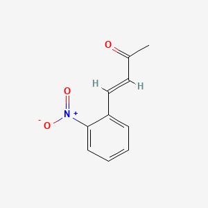 molecular formula C10H9NO3 B12533661 4-(2-Nitrophenyl)but-3-en-2-one CAS No. 20766-40-9
