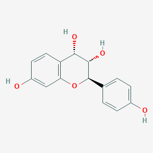 molecular formula C15H14O5 B1253369 5-Deoxyleucopelargonidin 