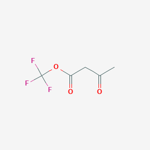 molecular formula C5H5F3O3 B12533703 Trifluoromethyl 3-oxobutanoate CAS No. 668980-87-8