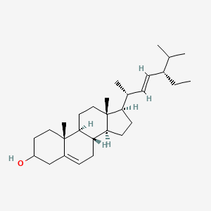 molecular formula C29H48O B1253377 Stigmasta-5,22-e-dien-3-ol 