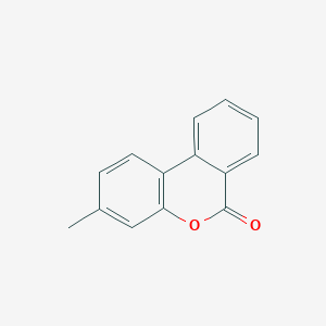 molecular formula C14H10O2 B12533784 3-Methyl-6H-benzo[c]chromen-6-one CAS No. 18110-73-1